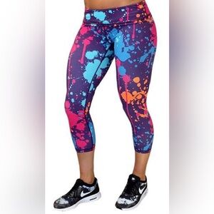 Constantly Varied Gear Color Splash Leggings - Multi colored